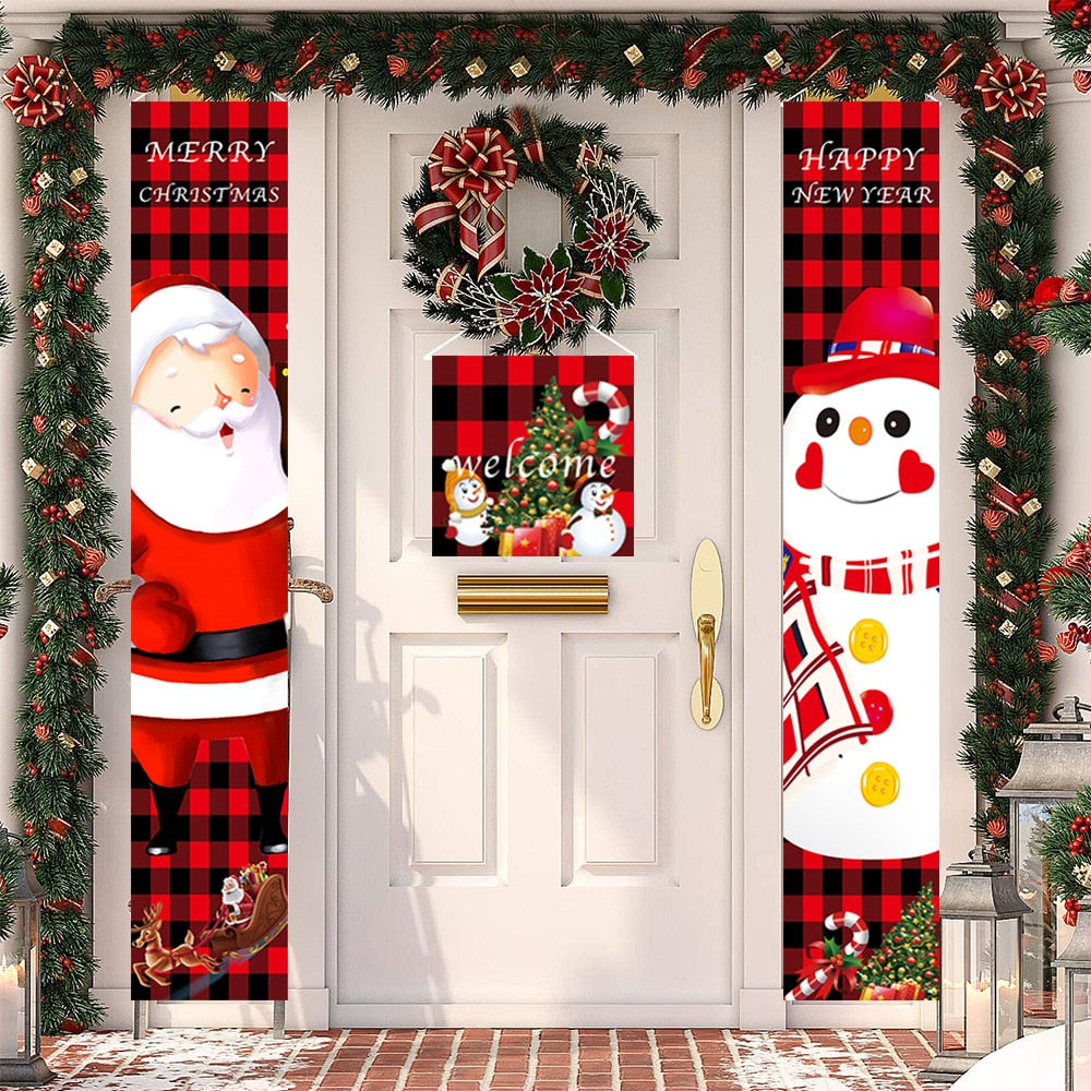 Christmas Door Banners