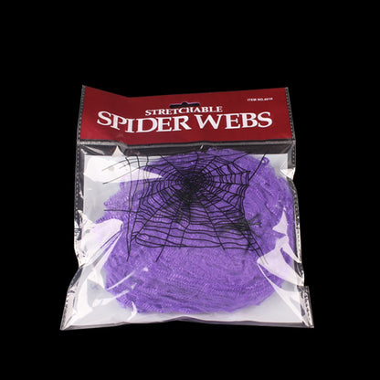 Halloween Decoration Stretchy Cobweb/Spider Web