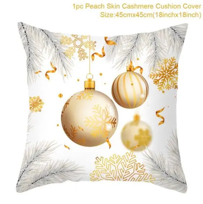 Modern Linen Christmas Pillow Case/Covers