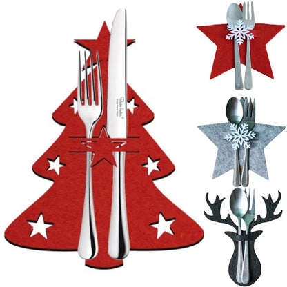 Christmas Table-Set Cutlery Coasters