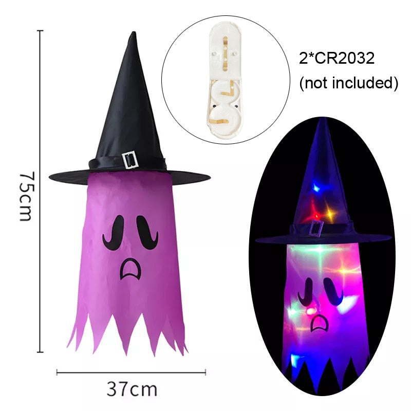 LED Halloween Decoration Gypsophila Ghost Lantern