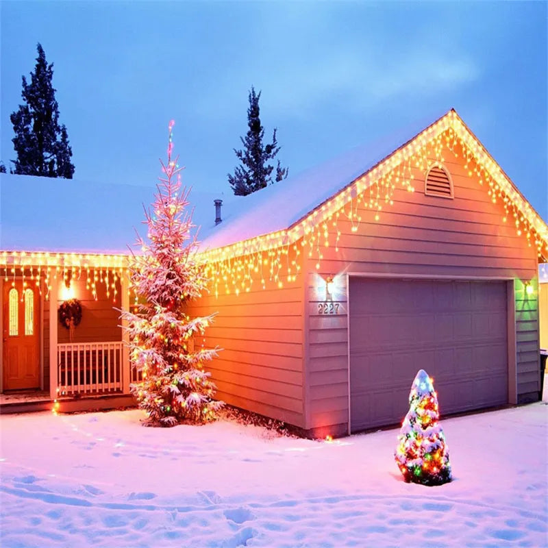 LED Christmas Icicle/Drop Lights