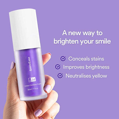 V34 Whitening/Brightening Purple Toothpaste