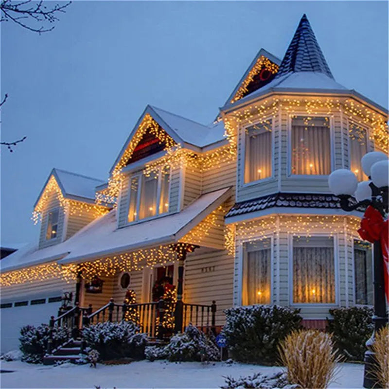 LED Christmas Icicle/Drop Lights