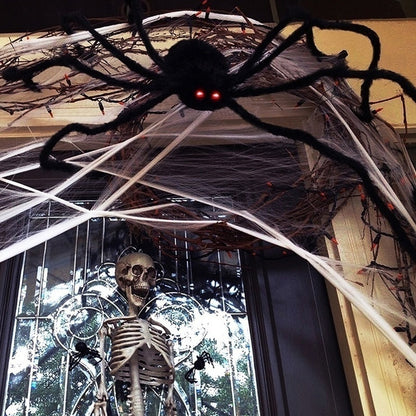 Black Spider Halloween Decoration