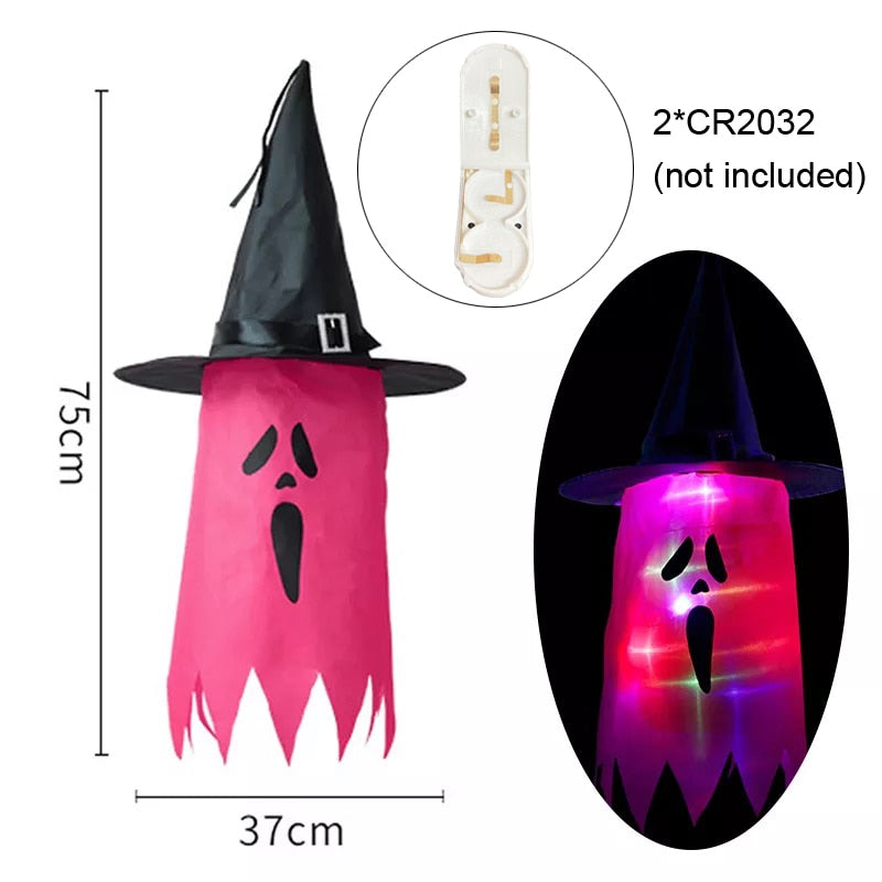 LED Halloween Decoration Gypsophila Ghost Lantern