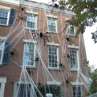 Black Spider Halloween Decoration