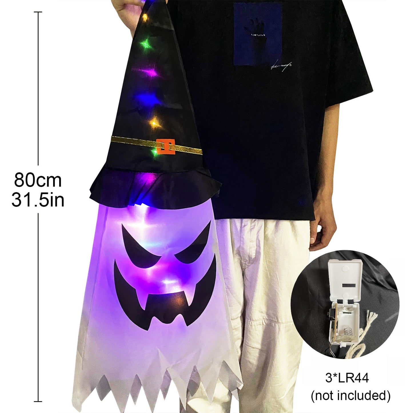 LED Halloween Decoration Gypsophila Ghost Lantern