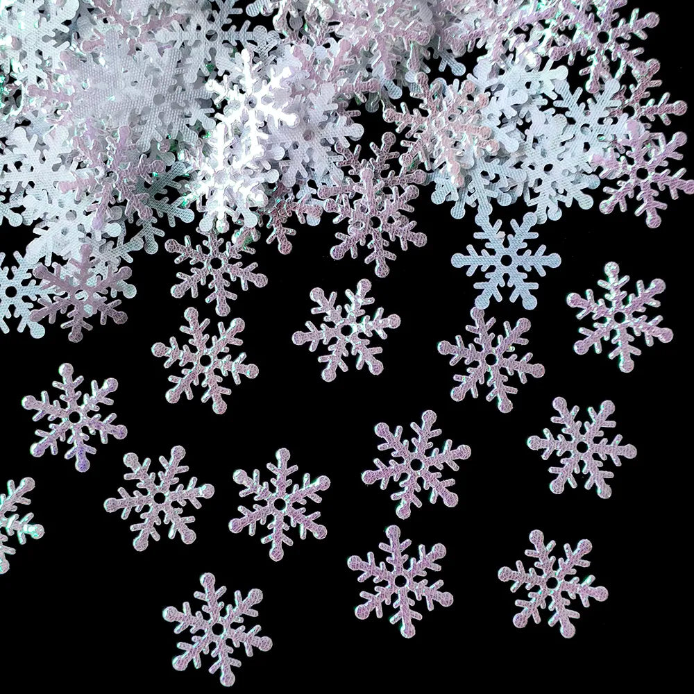 Christmas Snowflake Confetti