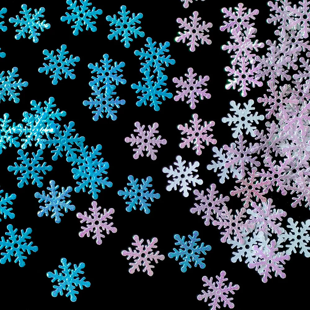 Christmas Snowflake Confetti