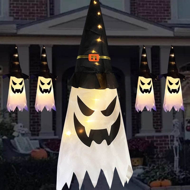 LED Halloween Decoration Gypsophila Ghost Lantern